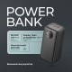 Внешний АКБ NRG Turbo V4 30000 мА-ч, дисплей, черный, Deppa