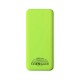 Внешний аккумулятор Kris soft touch, 10000mAh (Светло-зелёный)