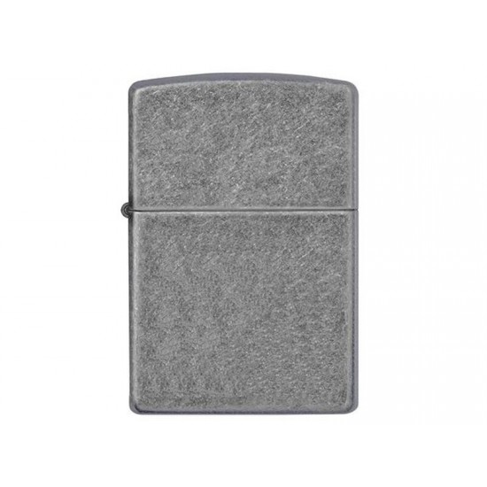 Зажигалка ZIPPO Classic с покрытием ™Plate, латунь/сталь, серебристая, матовая, 38x13x57 мм