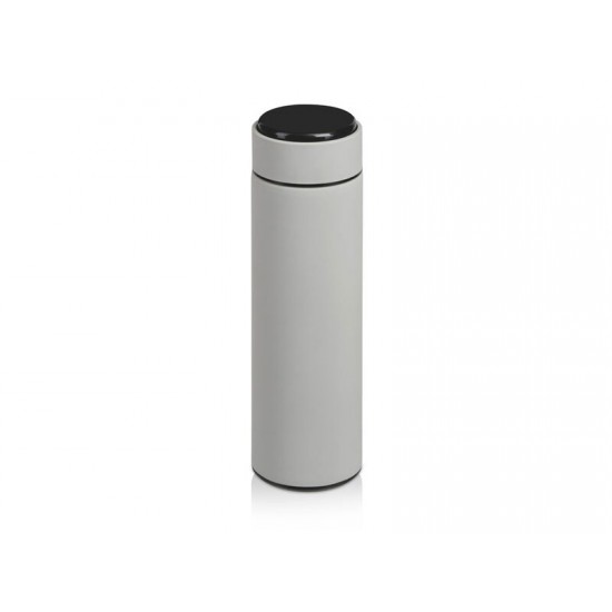 Вакуумный термос Module X с индикатором температуры, 500 мл, тубус, серый Cool grey 7C