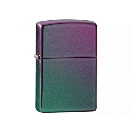 Зажигалка ZIPPO Classic с покрытием Iridescent, латунь/сталь, фиолетовая, матовая, 38x13x57 мм