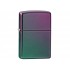 Зажигалка ZIPPO Classic с покрытием Iridescent, латунь/сталь, фиолетовая, матовая, 38x13x57 мм