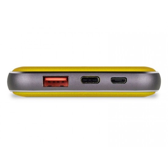 Внешний аккумулятор Rombica NEO Electron Yellow, 10000 мАч, желтый (Р)