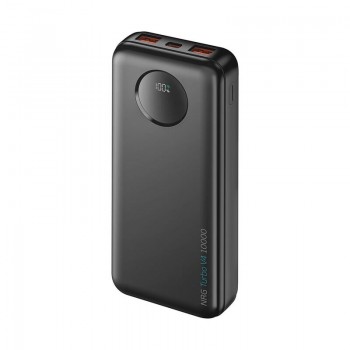 Внешний АКБ NRG Turbo V4 10000 мА-ч, дисплей, черный, Deppa