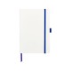 Блокнот ColorNote White, твердая обложка A5, 80 листов, белый с синим