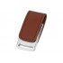 Флеш-карта USB 2.0 16 Gb с магнитным замком Vigo, светло-коричневый/серебристый