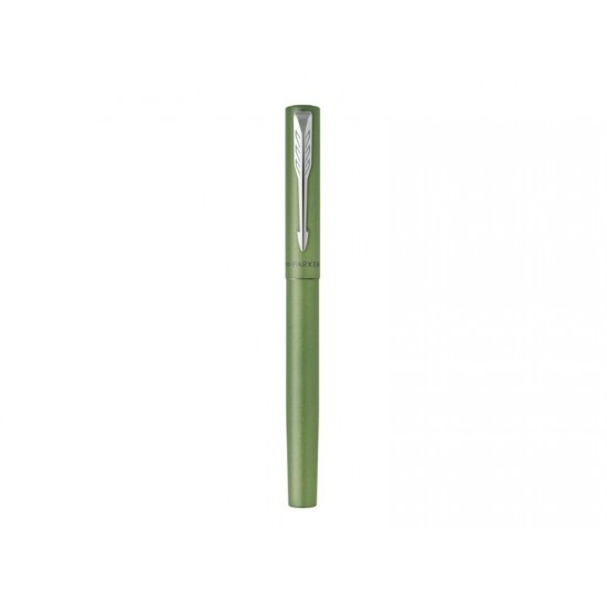 Ручка-роллер Parker Vector XL Green CT, цвет чернил black, стержень: F, в подарочной упаковке.