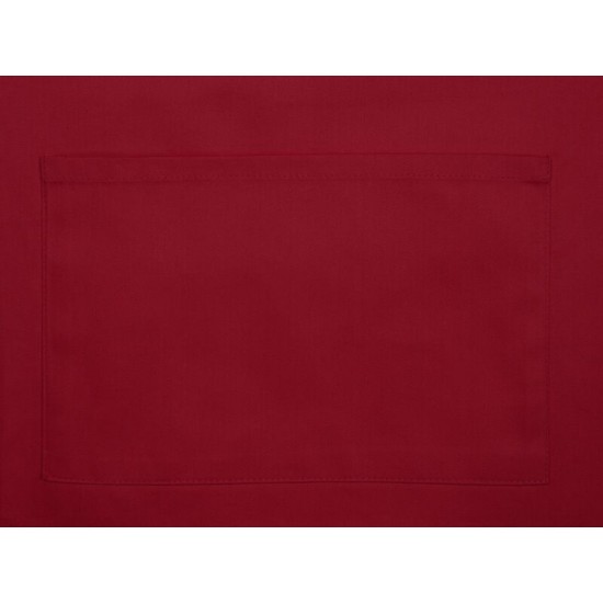 Хлопковый фартук 180gsm, бордо