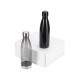 Подарочный набор из термобутылки и бутылки Bottle set, черный