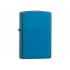 Зажигалка ZIPPO Classic с покрытием Sapphire™, латунь/сталь, синяя, глянцевая, 38x13x57 мм
