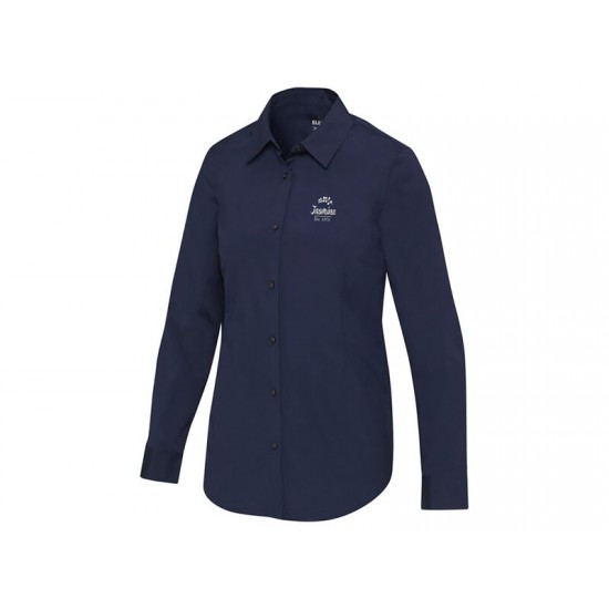 Carnelian женская рубашка из поплина - Navy Blue