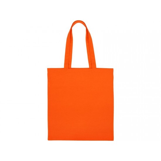 Сумка для шопинга Carryme 140 хлопковая, 140 г/м2, оранжевый