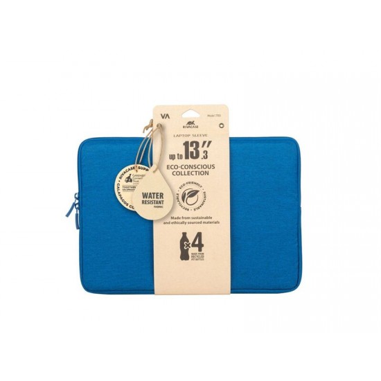 RIVACASE 7703 azure blue ECO чехол для ноутбука 13.3-14 / 12