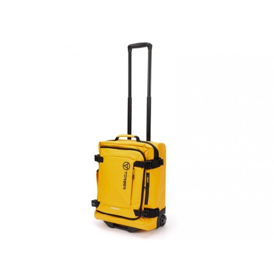 Сумка на колесах TORBER Mobi, желтый, полиэстер 900D с PU покрытием, 47 х 34 х 21,5 см, 32 л