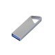 USB 2.0-флешка на 64 Гб с мини чипом, компактный дизайн, отверстие треугольной формы для цепочки