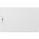 Флеш-карта USB 2.0 16 Gb в виде металлической карты Card Metal, серебристый