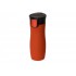 Вакуумная термокружка с кнопкой Streamline, Waterline, soft-touch, тубус, красный