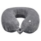 Подушка для путешествий с эффектом памяти Мемо Drowsy Grey