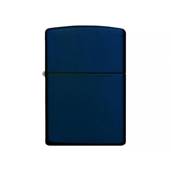 Зажигалка ZIPPO Classic с покрытием Navy Matte, латунь/сталь, синяя, матовая, 38x13x57 мм