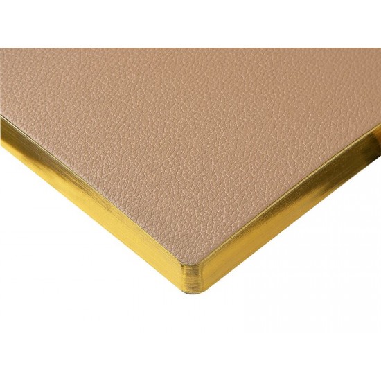 Ежедневник недатированный А5 Total beige с нашивкой, бежевый