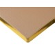 Ежедневник недатированный А5 Total beige с нашивкой, бежевый