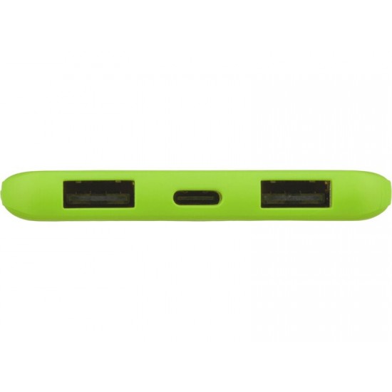 Внешний аккумулятор Powerbank C1, 5000 mAh, зеленое яблоко