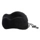 Подушка для путешествий с эффектом памяти Мемо Bluewinder Black