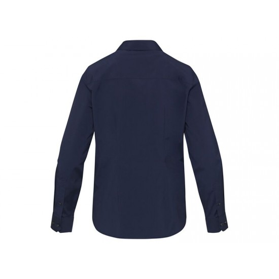 Carnelian женская рубашка из поплина - Navy Blue