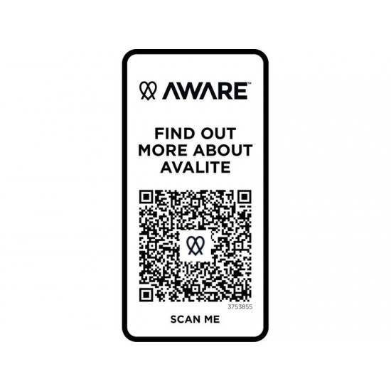 Avalite футболка унисекс Aware™ из переработанных материалов с коротким рукавом - Нейви