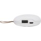 Универсальное зарядное устройство power bank в форме камня. 5200MAH. white