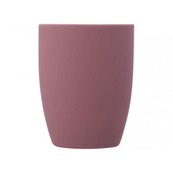 Кружка с покрытием soft-touch Tulip Gum, пыльно-розовый