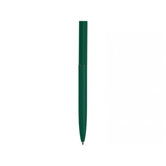 Шариковая металлическая ручка Minimalist софт-тач, зеленый
