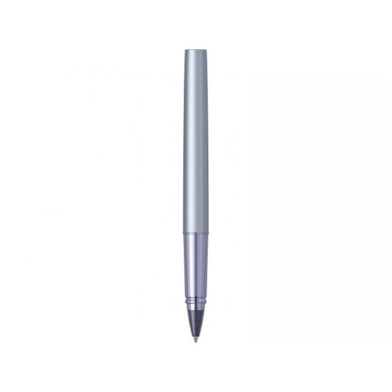 Ручка-роллер Parker Vector XL Silver Blue CT, цвет чернил black, стержень: F, в подарочной упаковке.