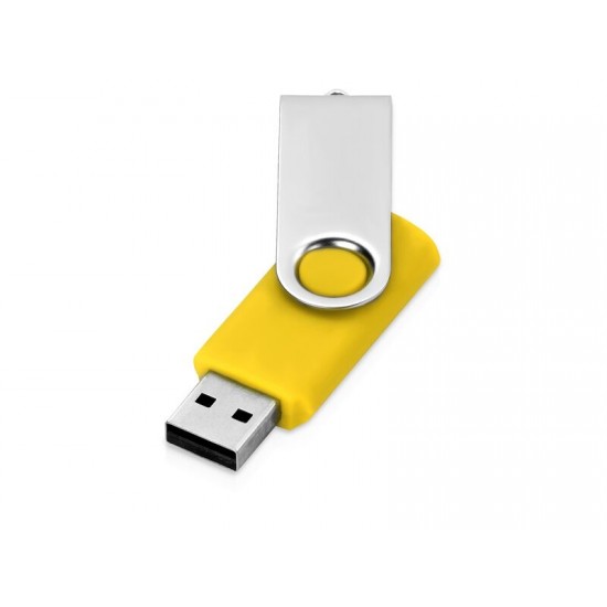 Флеш-карта USB 2.0 16 Gb Квебек, желтый