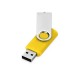 Флеш-карта USB 2.0 16 Gb Квебек, желтый