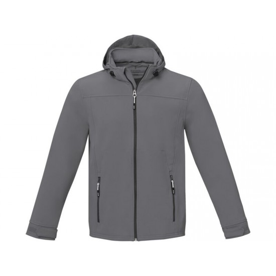 Куртка софтшел Langley мужская, steel grey