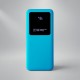 Внешний аккумулятор Kris soft touch, 10000mAh (Голубой)