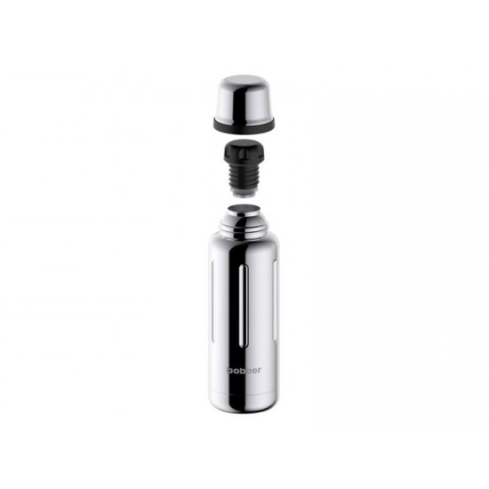 Термос для напитков, вакуумный, бытовой, тм bobber. Объем 0.47 литра. Артикул Flask-470 Glossy