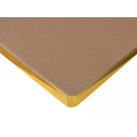 Еженедельник недатированный А6 Total beige с нашивкой, бежевый