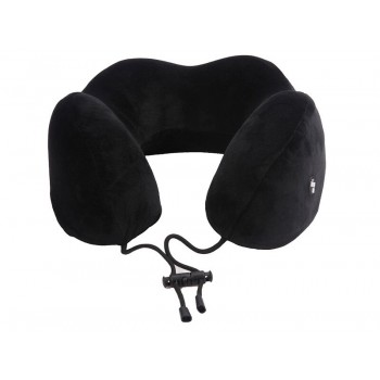 Подушка для путешествий с эффектом памяти Мемо Bluewinder Black