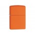 Зажигалка ZIPPO Classic с покрытием Orange Matte, латунь/сталь, оранжевая, матовая, 38x13x57 мм