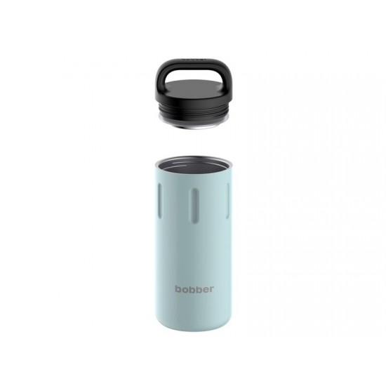 Вакуумный термос с керамическим покрытием бытовой, тм bobber, 590 мл. Артикул Bottle-590 Light Blue (светло-голубой)