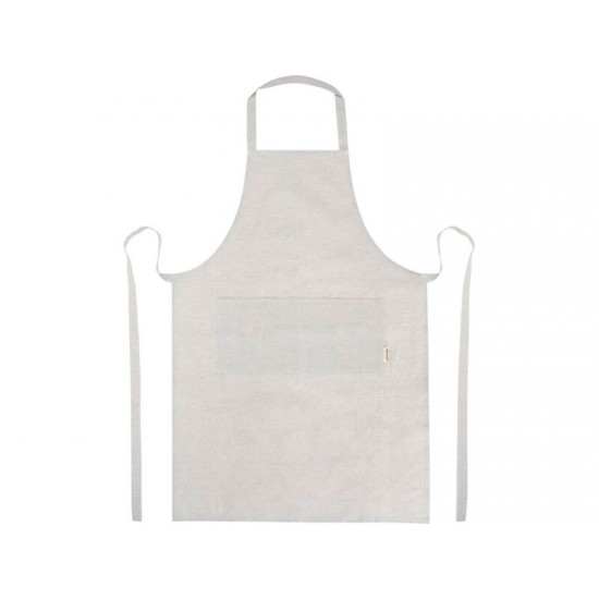 Pheebs 200 g/m² recycled cotton apron, серый яркий