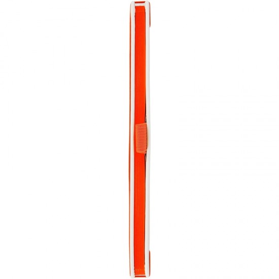 Блокнот ColorNote White, твердая обложка A5, 80 листов, белый и оранжевый