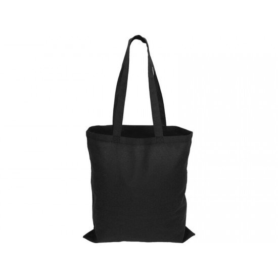 Сумка для шопинга Carryme 140 хлопковая, 140 г/м2, черный