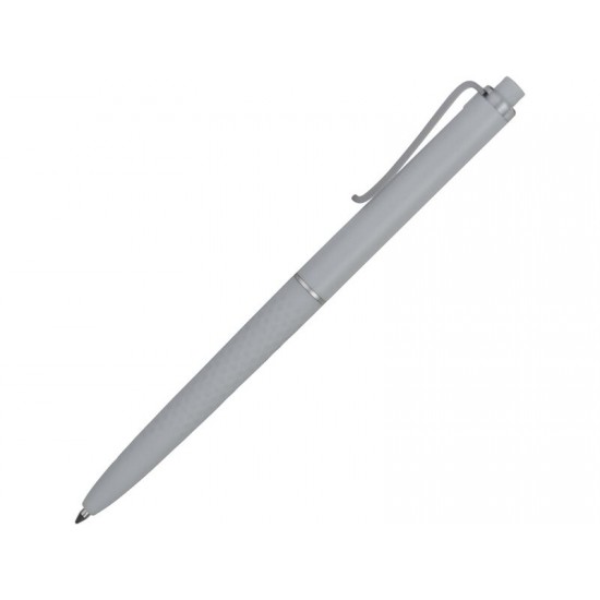 Ручка пластиковая soft-touch шариковая Plane, серый