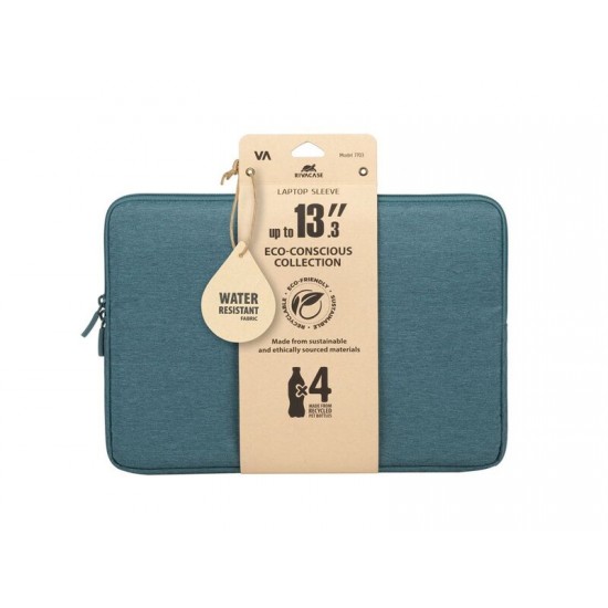 RIVACASE 7703 aquamarine ECO чехол для ноутбука 13.3-14 / 12