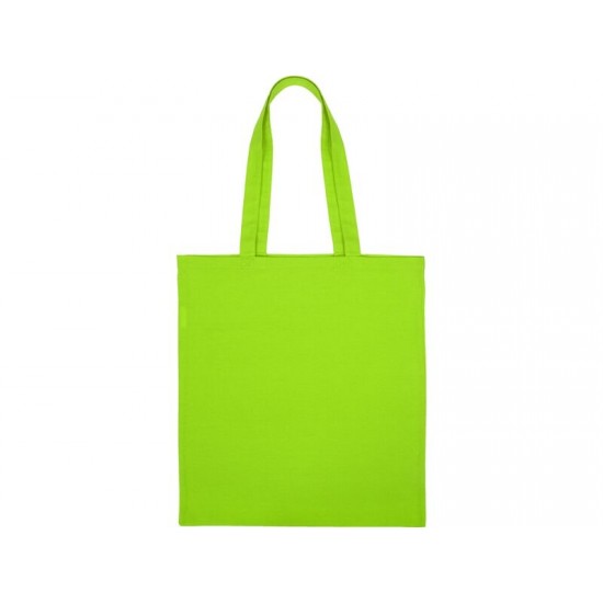 Сумка для шопинга Carryme 140 хлопковая, 140 г/м2, зеленое яблоко