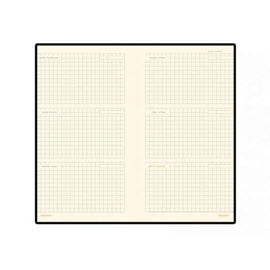 Еженедельник недатированный А6 Metropol, оранжевый