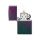 Зажигалка ZIPPO Classic с покрытием Iridescent, латунь/сталь, фиолетовая, матовая, 38x13x57 мм